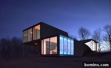 Exterior view of the UN Studio Villa