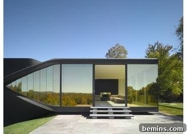 Side view of the UN Studio Villa