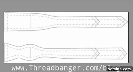 How to Craft a Show-Stopping Bow Tie for Prom 4 Cut out the fabric using the bow tie pattern