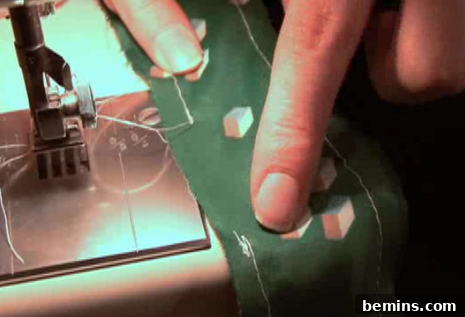 Pushing out the corners of the bow tie