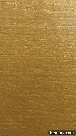 Unlock Pottery Barn Bronze Paint At Home 3 A yellowish panel is textured.