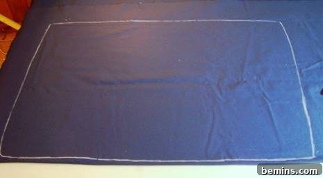 Tracing cushion pattern