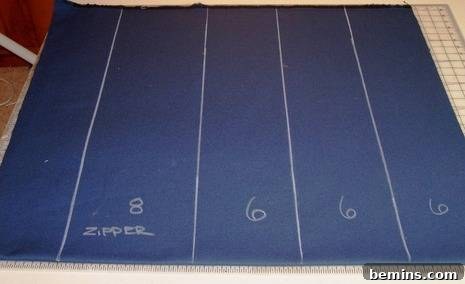 Cutting the boxing strip