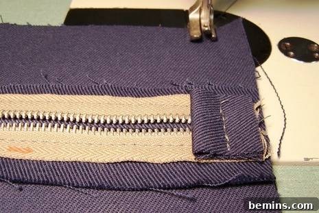 Zipper boxing
