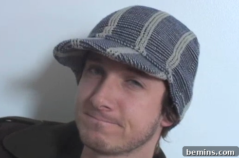 Finished Brimmed Beanie Hat