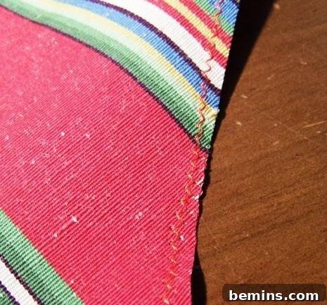 Stitching the Hem