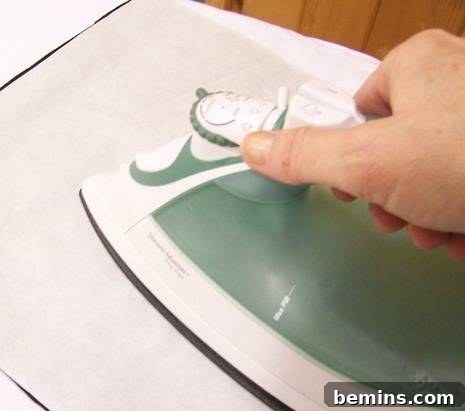 Tracing Silhouette on Heat n Bond