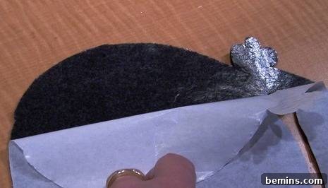 Fusing Silhouette to Fabric