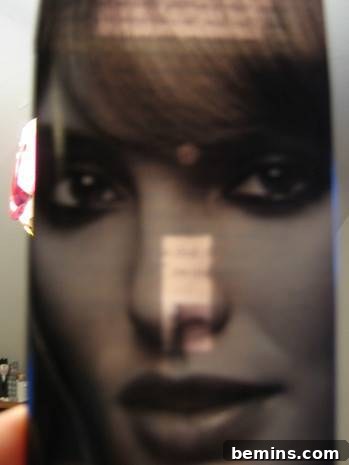 A woman's face.