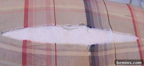 Interfacing Under a Larger Tear