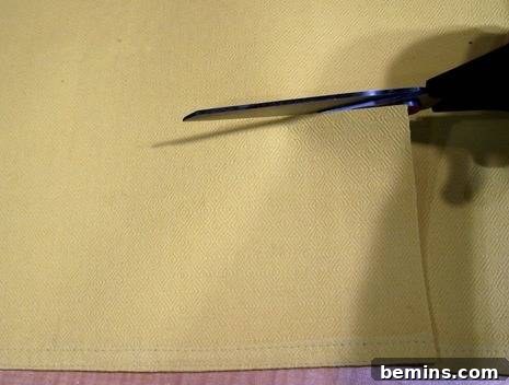 Cutting out the flap piece
