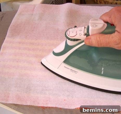 Placemat Laptop Sleeve: A DIY Project 9 Adding Padding to Placemat