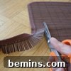 Gluing the placemats together