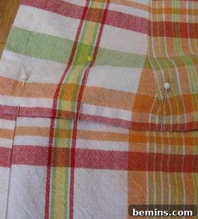 Napkins Sewn Together