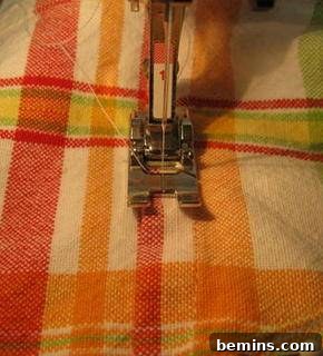 Napkins Sewn Together