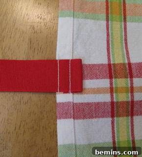 Ribbon Ties Attached at Top