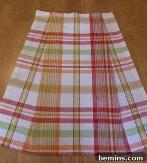 Easing Out Folds on Napkin