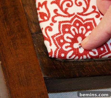 Nail partially hammered in