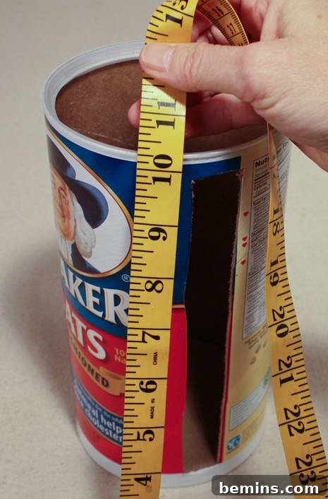 Measuring the Height of the Box