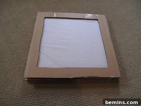 Creating a Budget-Friendly Foldable Light Box 14 Folded light box for storage