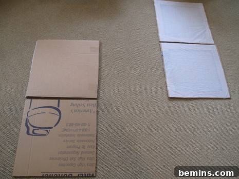 Creating a Budget-Friendly Foldable Light Box 6 Creating hinges for the light box