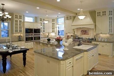 The Iconic Mary Tyler Moore House is On The Market 3 A beautifully renovated kitchen with modern appliances and ample lighting