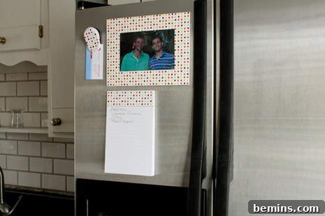 Stylish and Organized Refrigerator Decorations