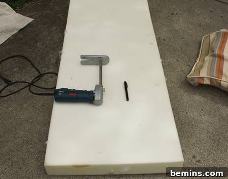 Cutting Foam to Size