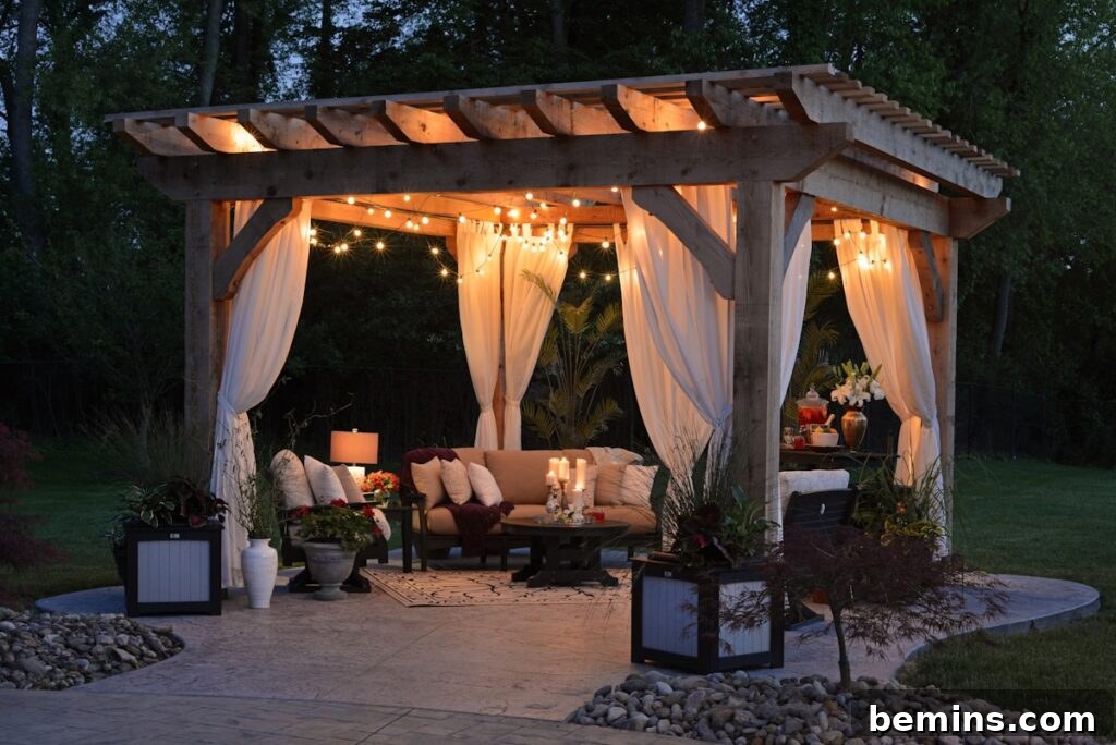 Patio Rescue: Banishing Mildew and Algae 2 Outdoor patio space, clean and inviting, ready for relaxation and entertainment.