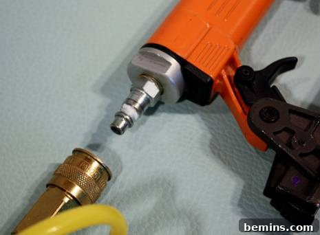 Setting Up Your Air Compressor for Optimal Tool Performance 13 Pneumatic Stapler Ready to Use