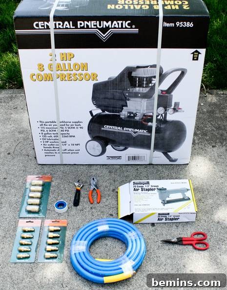 Setting Up Your Air Compressor for Optimal Tool Performance 4 Unboxing Air Compressor