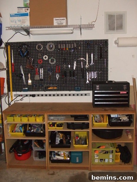 DIY Workbench Project: Building Your Own Custom Workspace 2 DIY Workbench Project - Custom Workspace Design