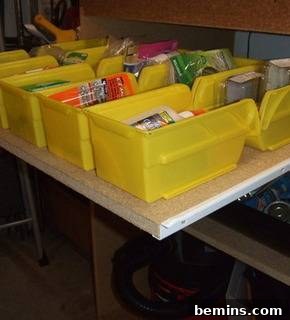 DIY Workbench Project: Building Your Own Custom Workspace 3 Custom DIY Workbench with Slide-Out Pick Bin Drawer