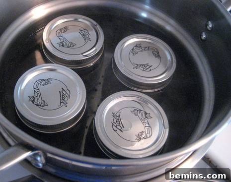 Canned Cherries Cooling