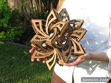 How to Craft a Wonderful Cardboard Creation 2 Frabjous Sculpture