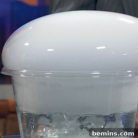 Dry Ice Crystal Ball Creation