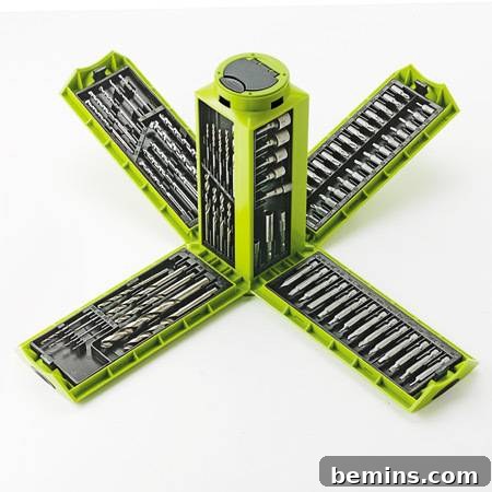 Tool heads in small compartments