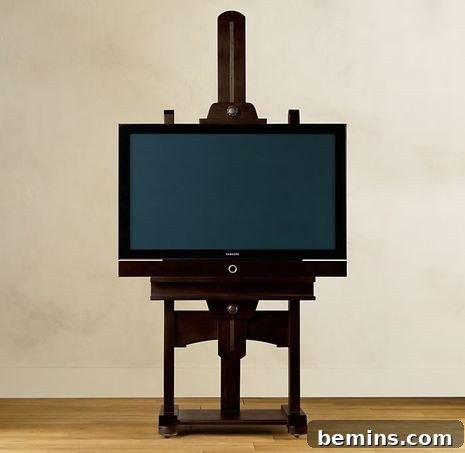 Stylish TV Easel for Modern Homes