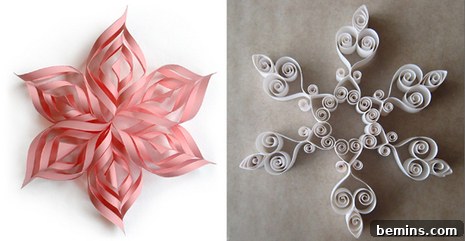 Quilled Paper Christmas Ornament