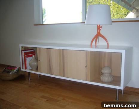 DIY Eero Saarinen inspired side tables