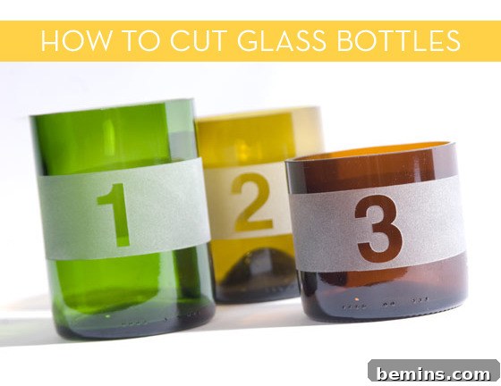 Upcycled Wine Bottle Transformation