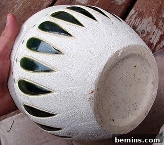 Ceramic Pot Without Drainage Hole