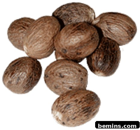 Use Spices Like a Pro: Volume II 3 Nutmeg spice placed