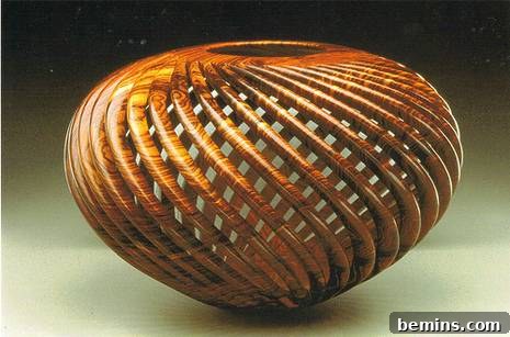 "Beautiful Wooden Bowl looks artistic"