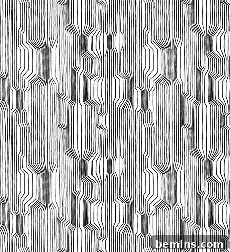 DIY Marimekko Style Wallpaper: A Budget-Friendly Design Hack 2 Marimekko Inspired DIY Wallpaper Accent Wall