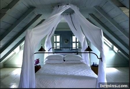 Minimalist Attic Bedroom