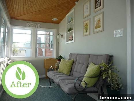 Sunroom Rescue: From Eyesore to Oasis 3 Transformed Sunroom: A Bright and Welcoming Space Filled with Natural Light