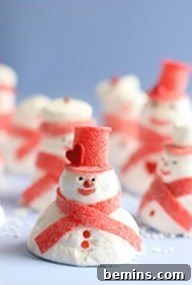 Decorative Snowmen from Your Holiday Pantry
