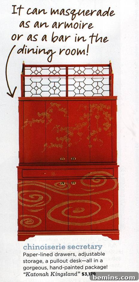 Armoire Converted into a Bar