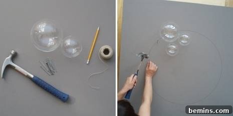 DIY Bubble Wreath Idea